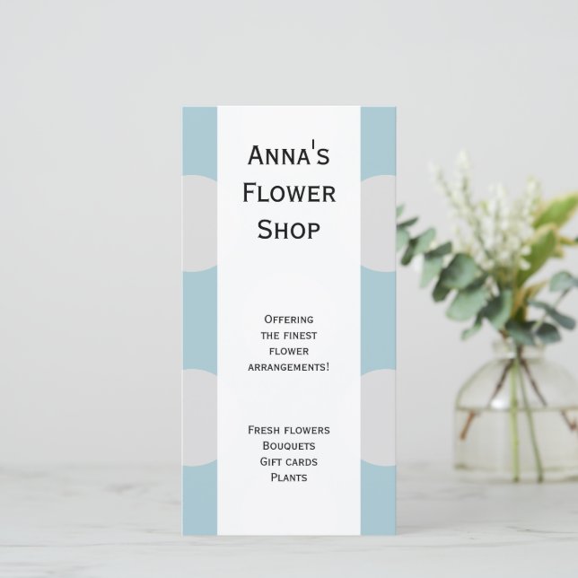 Polka Dots, Polka Dot Pattern, Dots, Blue, Grey (Standing Front)