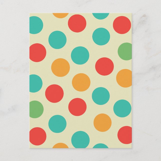 Polka Dots Postcard (Front)