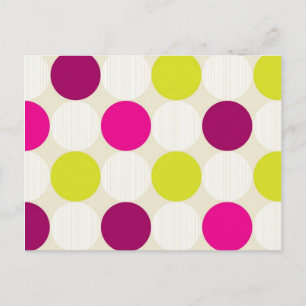 Polka Dots Postcard