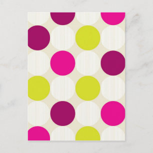 Polka Dots Postcard
