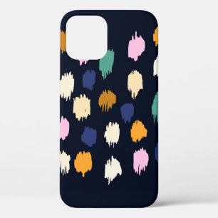 Polka dots seamless pattern iPhone 12 case