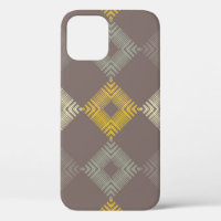 Polka dots seamless pattern. Mosaic of ethnic figu