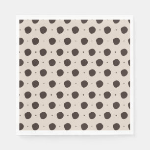 polka dots She's Tying the Knot Bridal Shower  Napkin