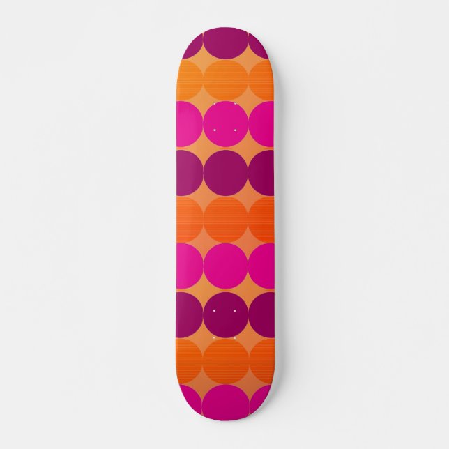 Polka Dots Skateboard (Front)