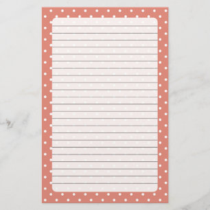 Polka Dots Stationery