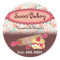 Polka Dots Strawberry Scone Stickers