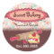 Polka Dots Strawberry Scone Stickers