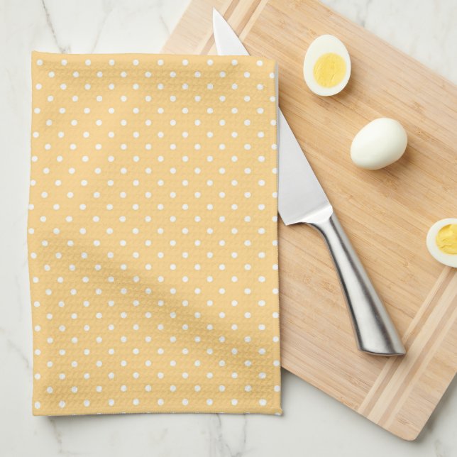 Polka Dots Tea Towel (Quarter Fold)