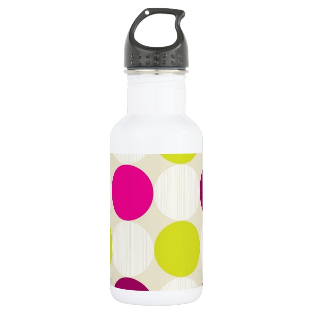 Polka Dots Water Bottle (Front)