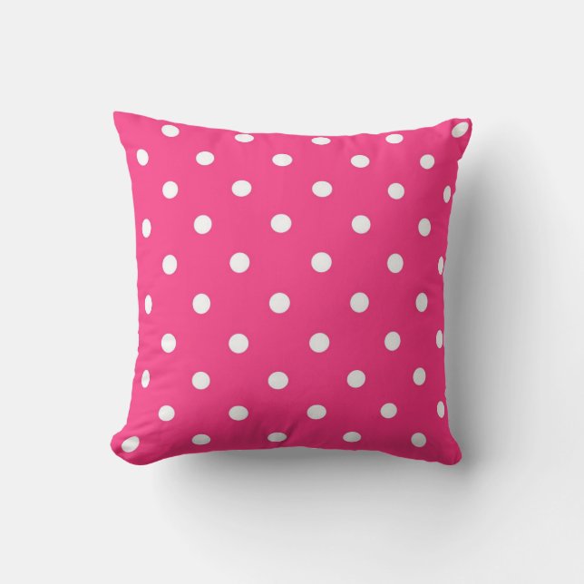 Polka Dots with Pink Cushion (Front)