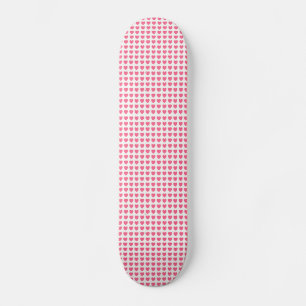 Polka Hearts Skateboard