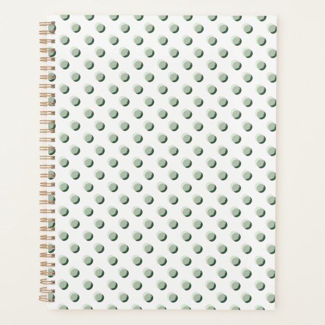 Polka Play Green Planner (Front)