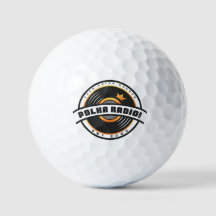 Polka Radio Branded Golf Balls