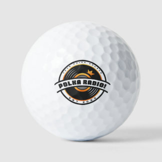 Polka Radio Branded Golf Balls