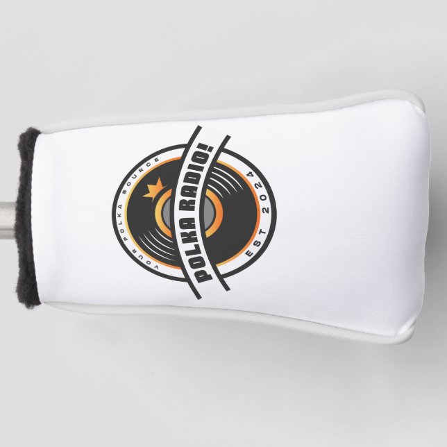 Polka Radio Golf Head Cover (Front)
