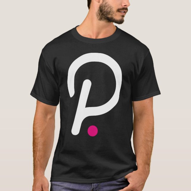 Polkadot DOT Crypto Cryptocurrency Blockchain Coin T-Shirt (Front)