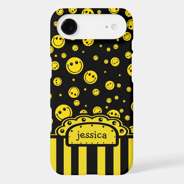 PolkaDot Name Template Case-Mate iPhone Case (Back)