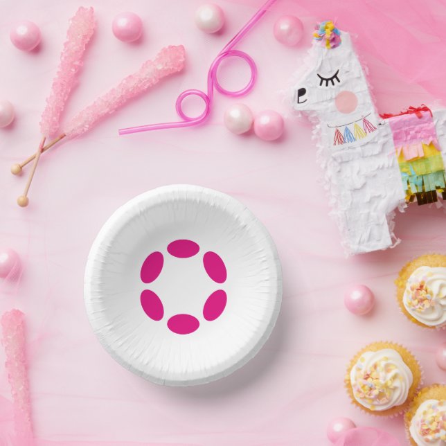 Polkadot Paper Plate (Party)