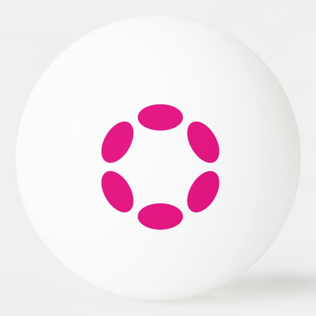 Polkadot Ping Pong Ball (Front)
