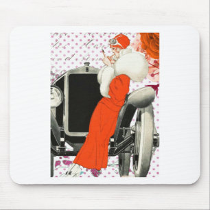 polkadots flapper mouse mat