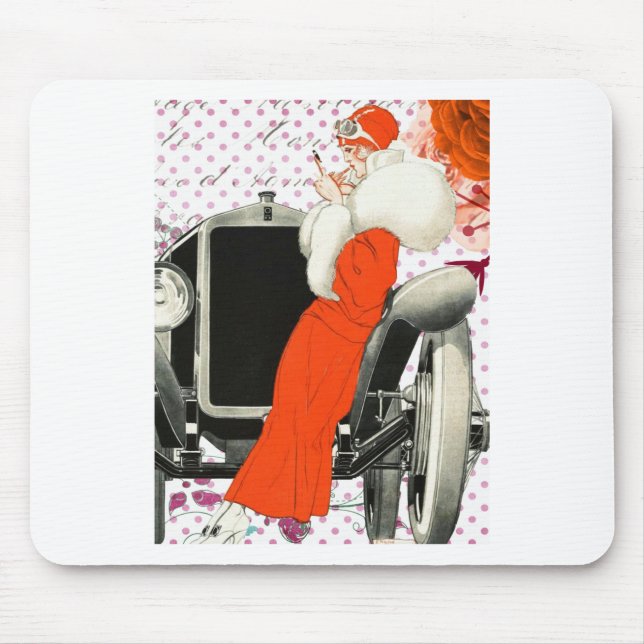 polkadots flapper mouse mat (Front)