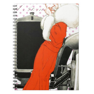 polkadots flapper notebook