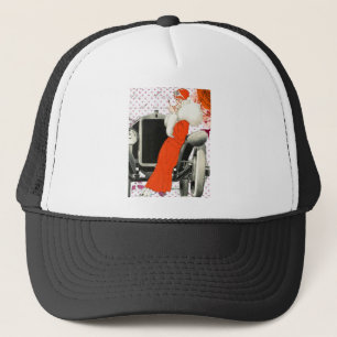 polkadots flapper trucker hat