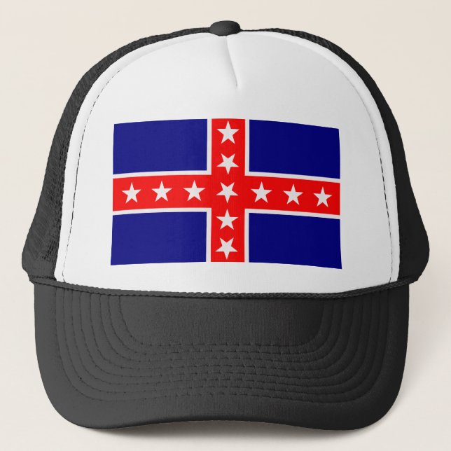 Polk's Flag (First Corps Army of Tennessee) Trucker Hat (Front)