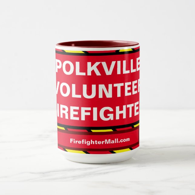 POLKVILLE VOLUNTEER FIREFIGHTER Mug (Center)