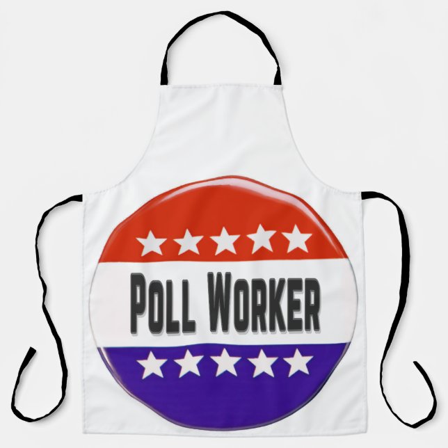 Poll Worker Apron (Front)