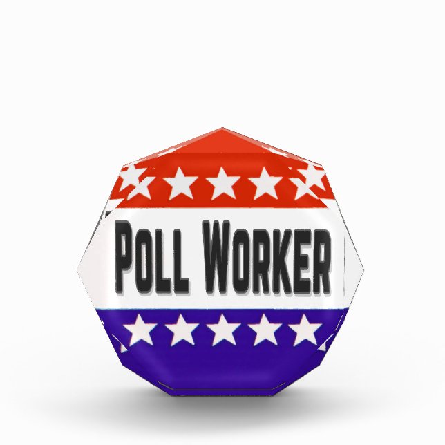 Poll Worker Photo Block (Front)