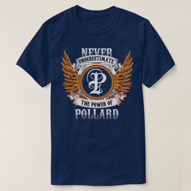 Pollard Name Shirt Never Underestimate The Power O (Design Front)