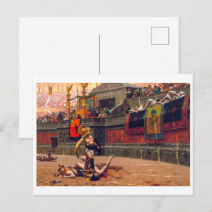 Pollice Verso Jean-Léon Gérôme Postcard