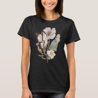 Pollinator Butterflies & Flowers Cottage core Bota