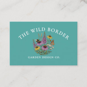 Pollinator Friendly Garden Designer Business Card