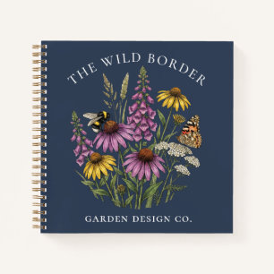 Pollinator Garden Notebook - Customisable Journal
