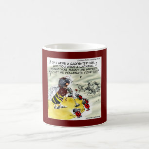 "Pollinators" Funny Bees & Ladybug Singers  Coffee Mug