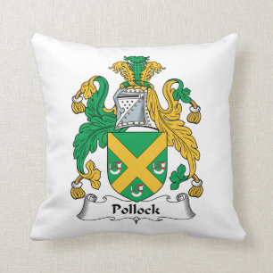 Pollock Family Crest Cushion