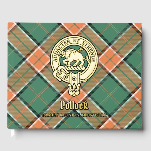 Pollock Family Reunion Guest Book (Front)