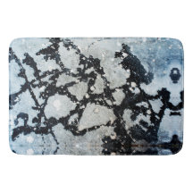 Pollock Style Stains Concrete Urban Loft DIY Decor