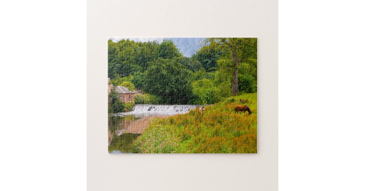 Pollok Park, Glasgow Jigsaw puzzle Zazzle