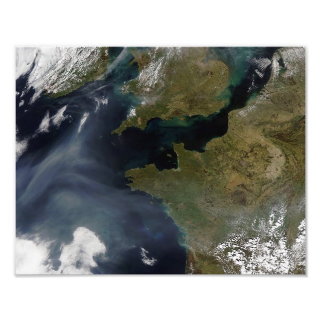 Pollution off France Photo Print (Front)