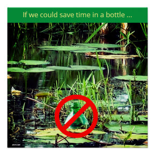 Pollution / Wildlife / Earth Day / Pond Poster