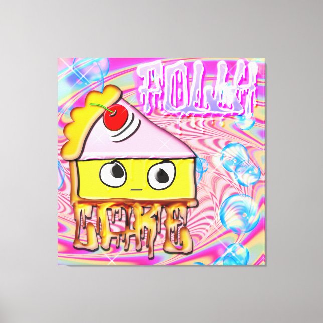 Polly Cake - Tortina - Canvas Print (Front)