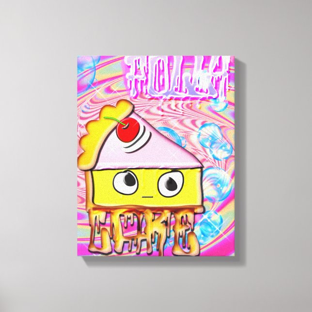 Polly Cake - Tortina - Canvas Print (Front)