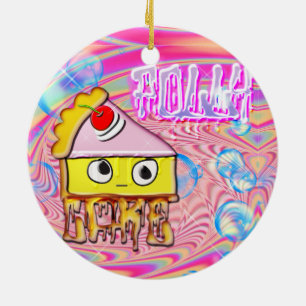 polly cake tortina Low-Top Sneakers - Ceramic Tree Decoration