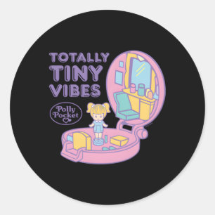 Polly Pocket Totally Tiny S Classic Round Sticker