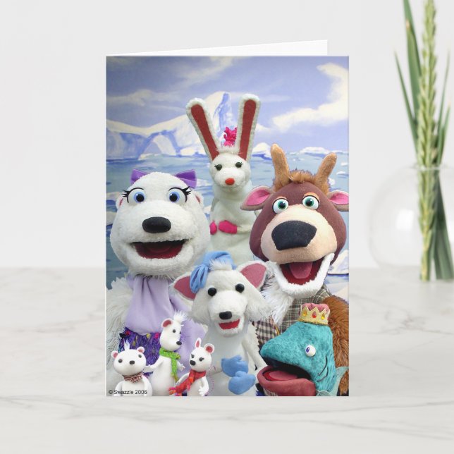 Polly Polar Bear Card (Front)