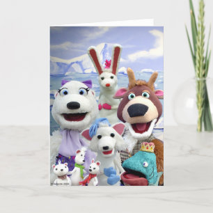 Polly Polar Bear Card