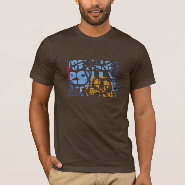 POLLY-SHIRT DINGBAT T-Shirt (Front)